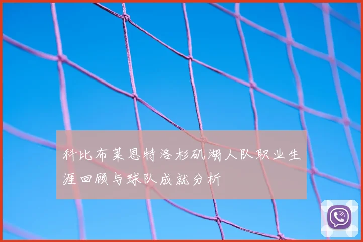 科比布莱恩特洛杉矶湖人队职业生涯回顾与球队成就分析